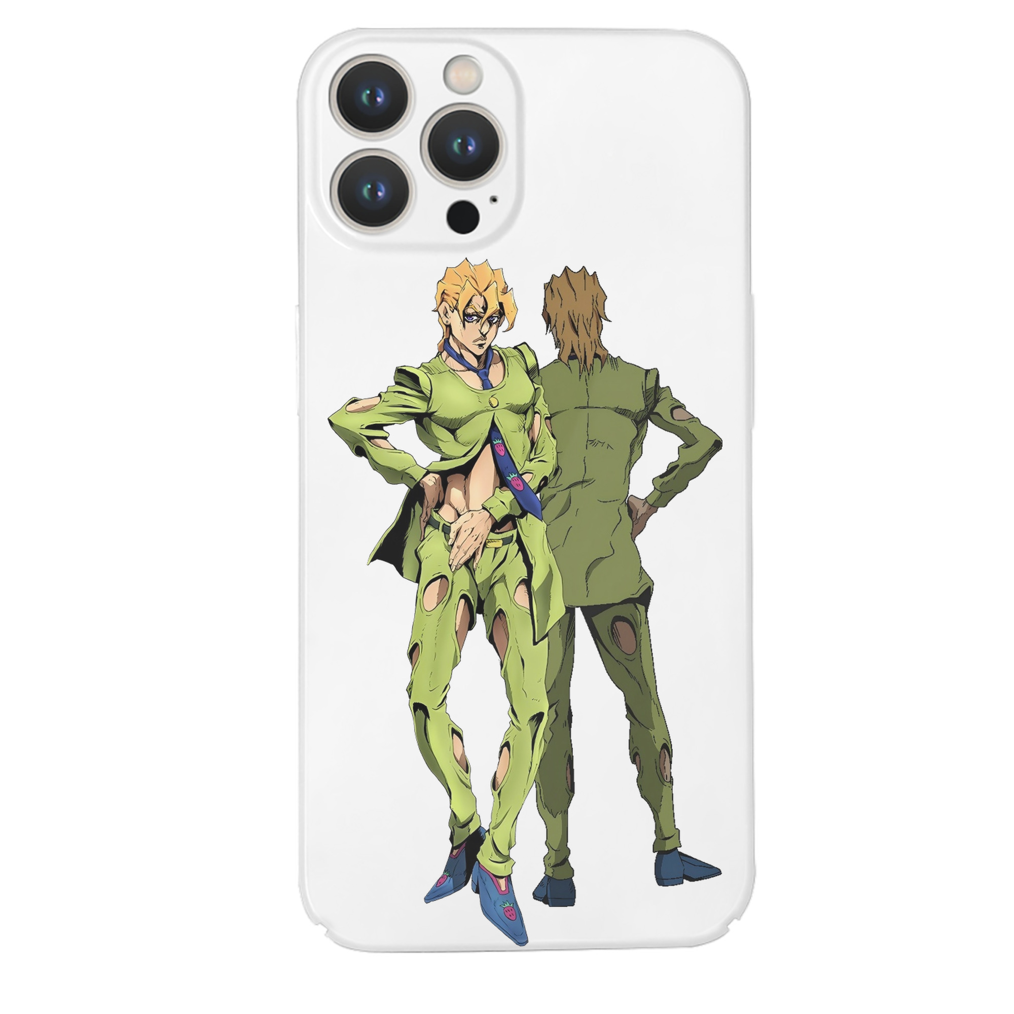（画像用） ジョジョの奇妙な冒険 パンナコッタ?フー JoJo's Bizarre Adventure Pannacotta Fugo 【iPhone 14シリーズ対応】ハードケース